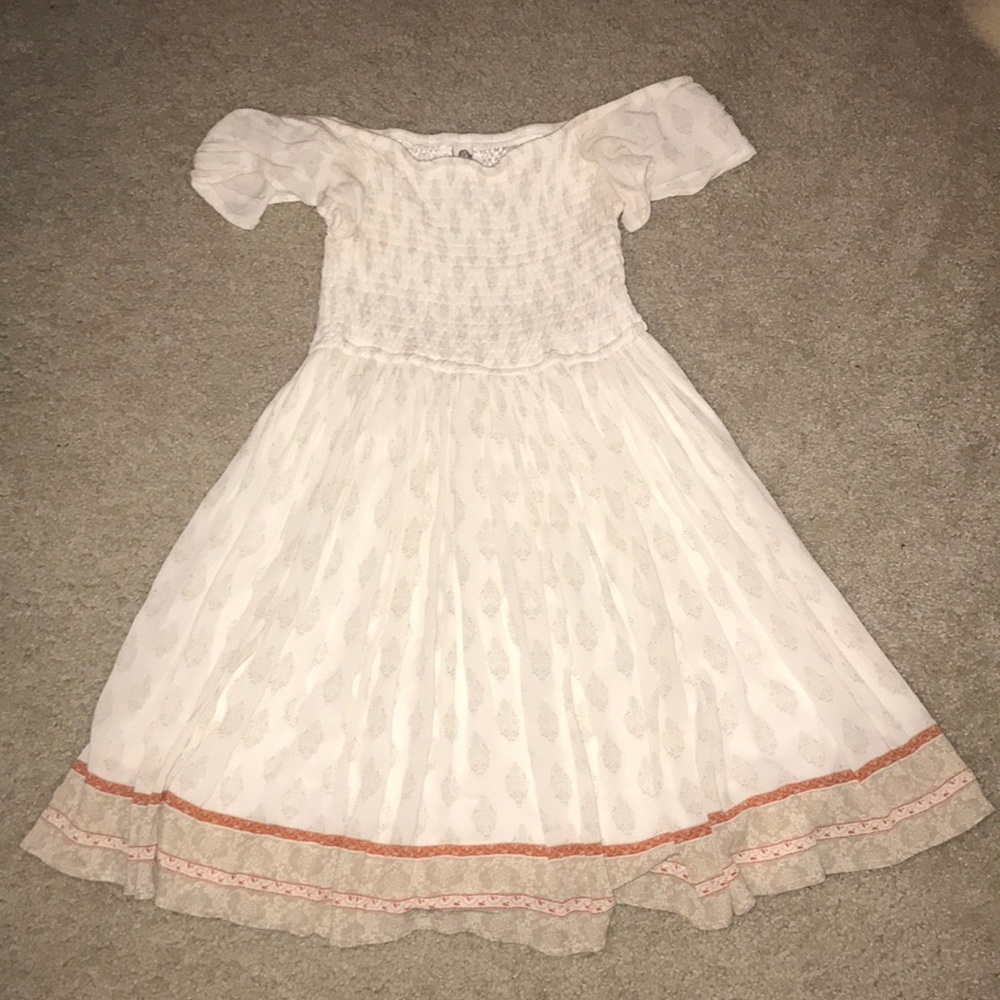 off the shoulder dress